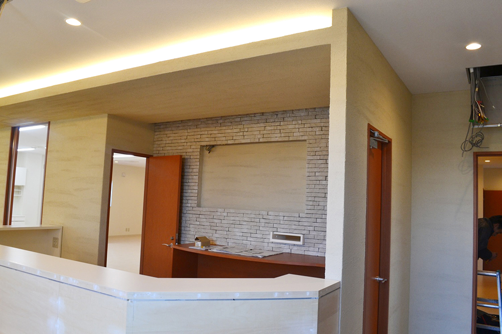 大阪府　眼科医院　新装工事