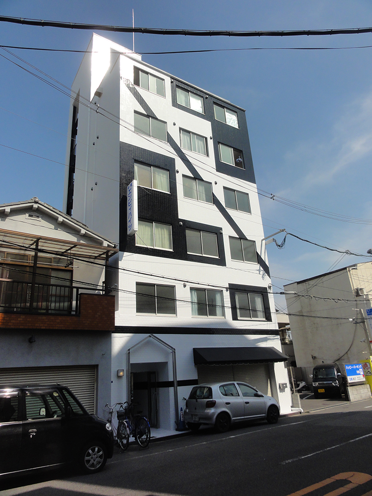 大阪府　マンション　外壁防水改修工事