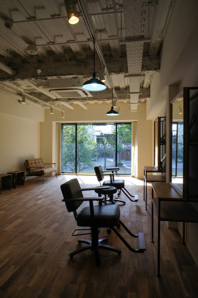 大阪府　美容院　新装工事