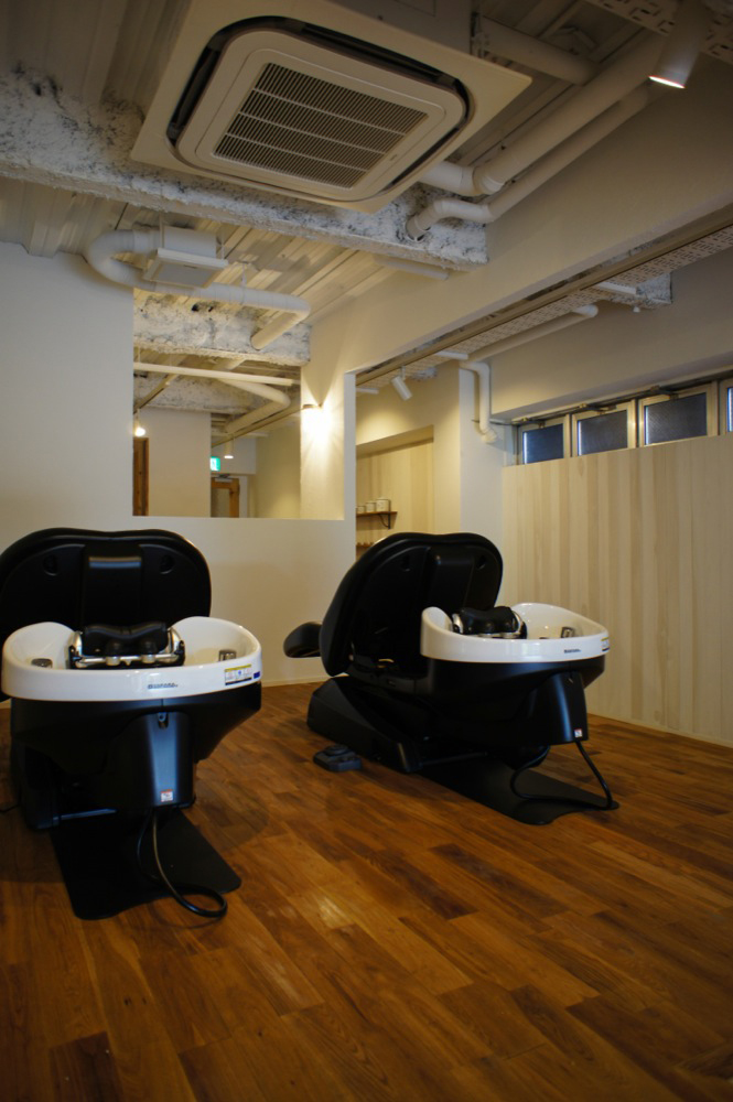 大阪府　美容院　新装工事