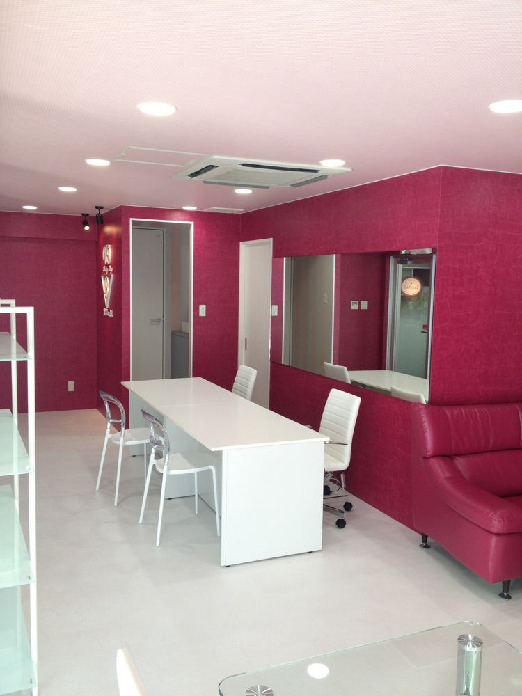 大阪府　化粧品販売店　新装工事