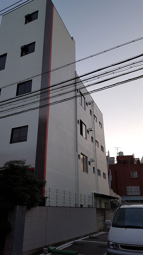 大阪府　専門学校　外壁改修工事