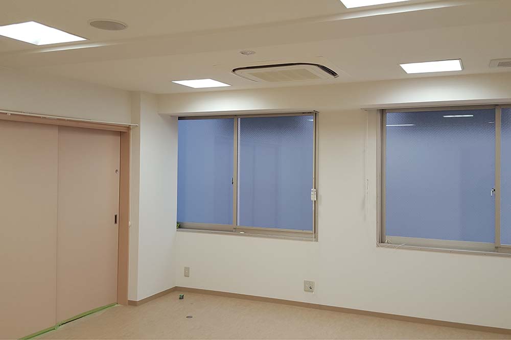 京都府　クリニック　改装新装工事