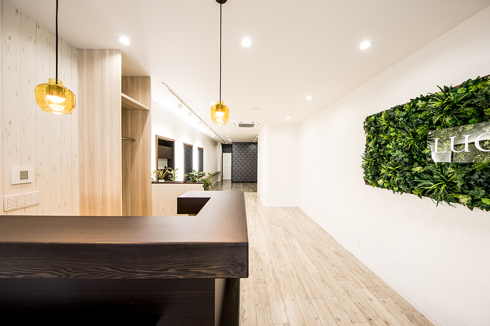 大阪府　美容院　新装工事