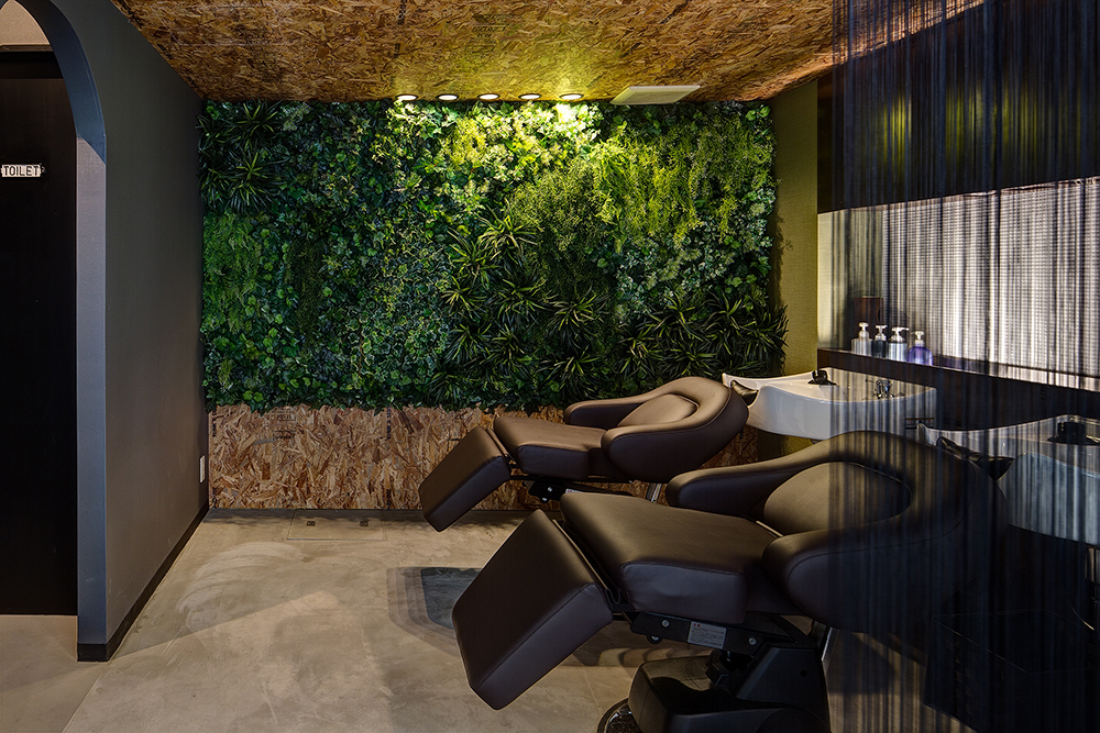 大阪府　美容院　新装工事