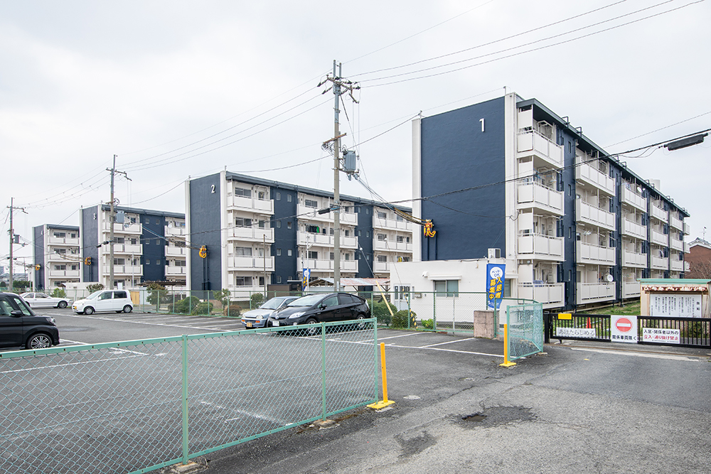 奈良県　マンション４棟イメージアップ工事