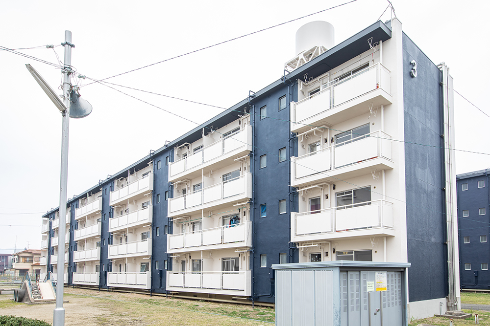 奈良県　マンション４棟イメージアップ工事