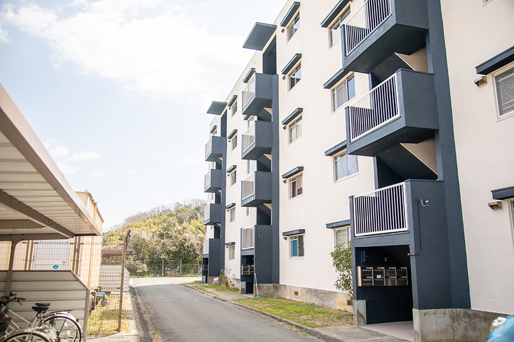 兵庫県　マンション３棟イメージアップ工事