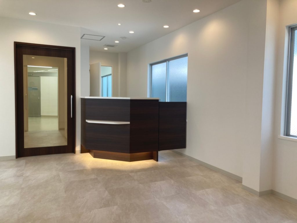 大阪府　眼科医院　新装工事