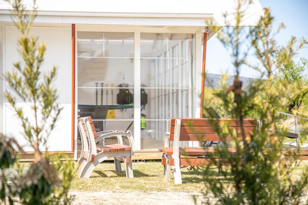 滋賀県　大型グランピング施設　新装工事