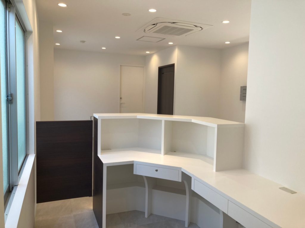 大阪府　眼科医院　新装工事