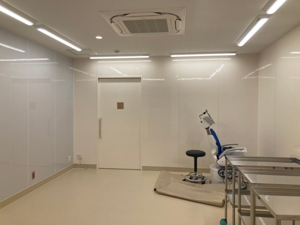 大阪府　眼科医院　新装工事