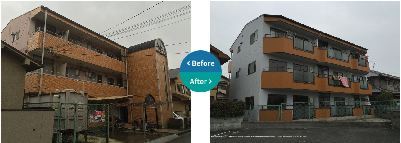 大阪府　マンション外装改修工事
