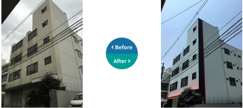 大阪府　専門学校　外壁改修工事