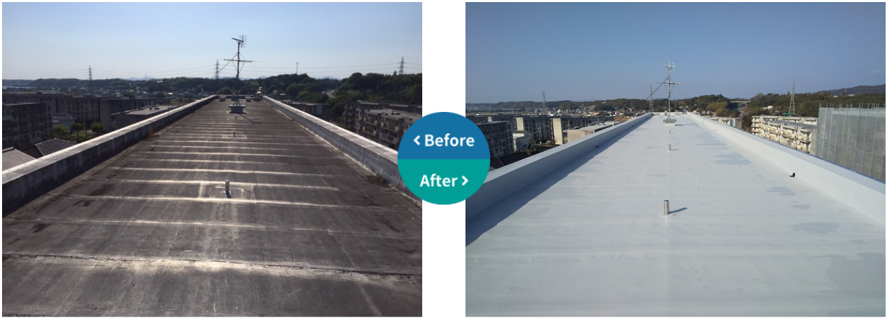 静岡県　マンション２棟イメージアップ工事