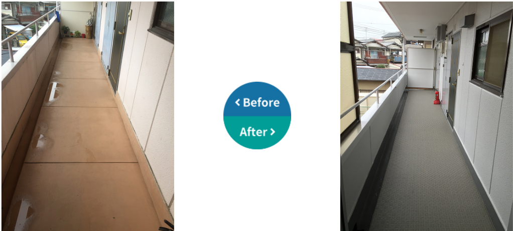 大阪府　マンション外装改修工事