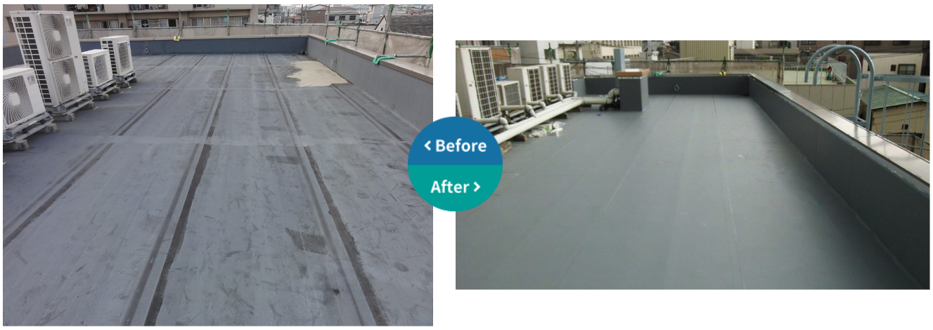 大阪府　事務所ビル　外壁防水改修工事