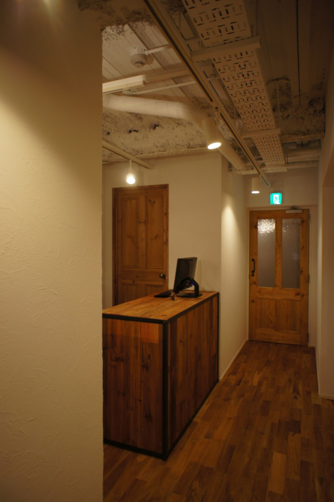 大阪府　美容院　新装工事