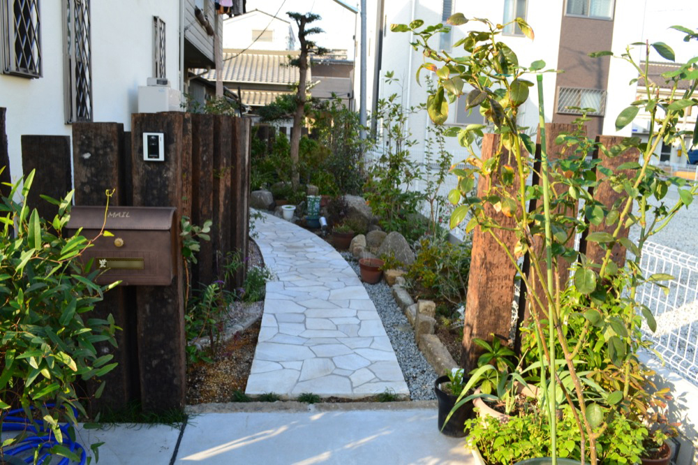 大阪府　外構ガーデニング工事