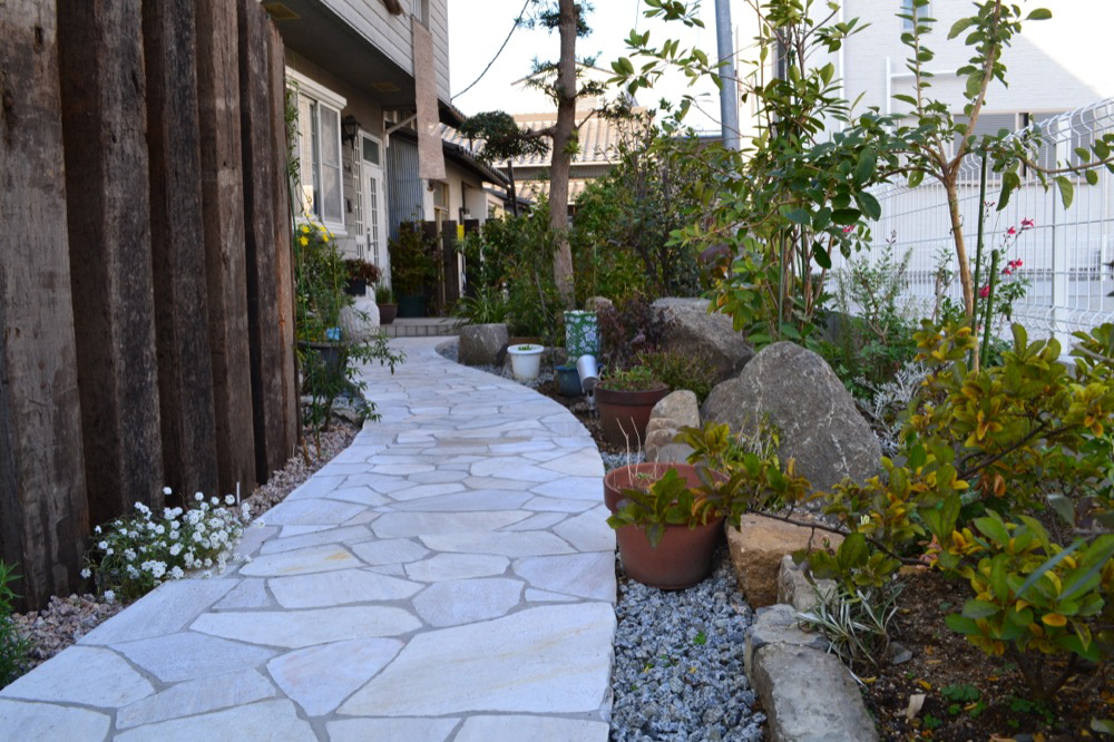 大阪府　外構ガーデニング工事