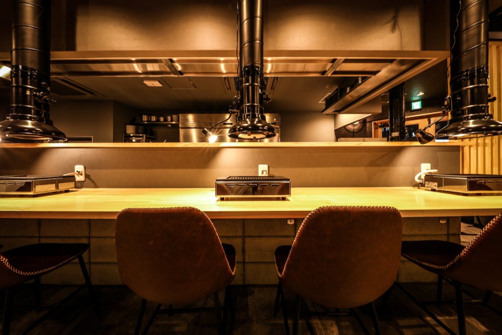 大阪府　焼肉店　新装工事