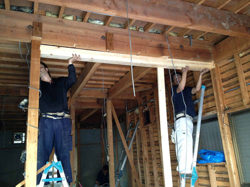 大阪府　住宅　耐震改修リノベーション工事