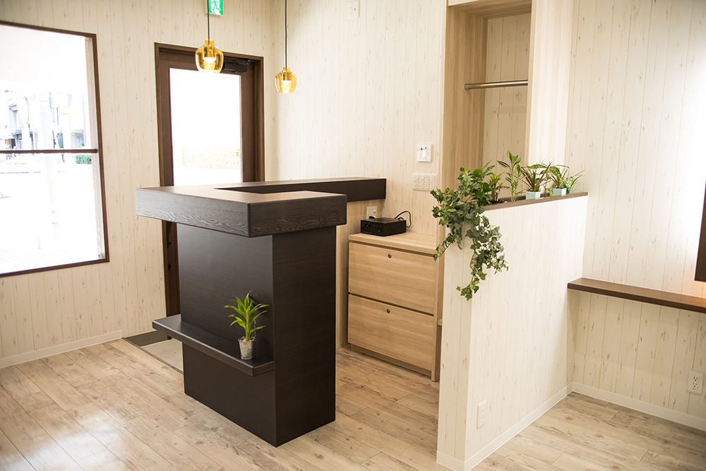 大阪府　美容院　新装工事