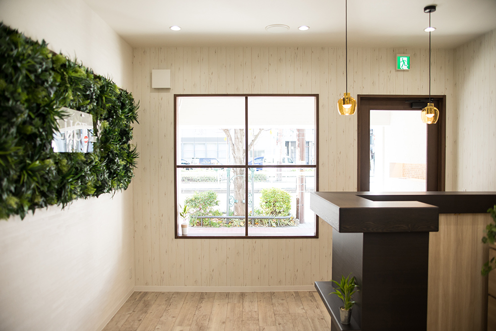 大阪府　美容院　新装工事