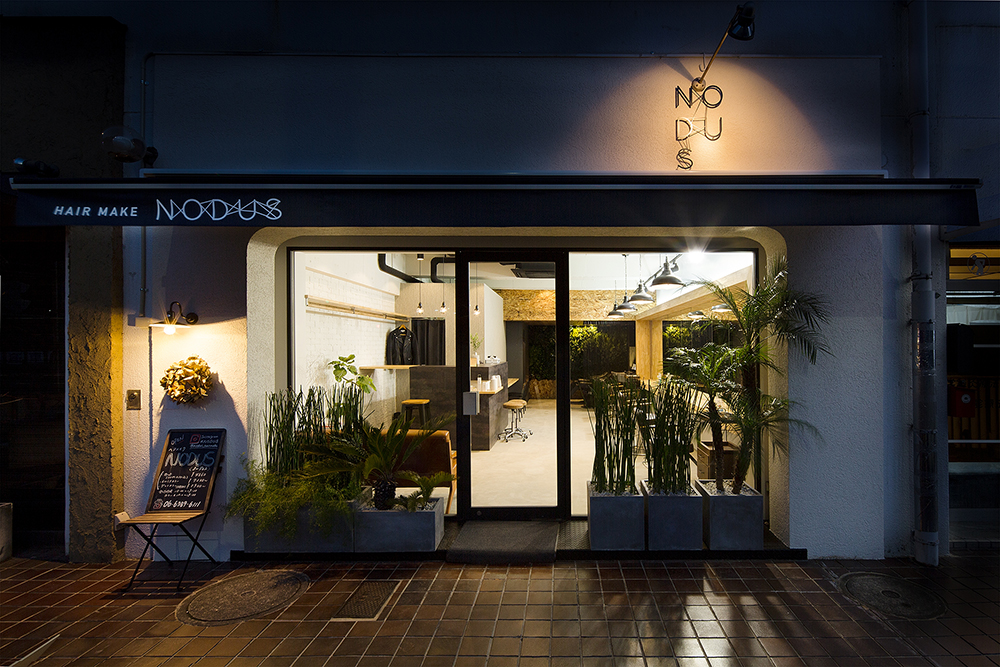 大阪府　美容院　新装工事