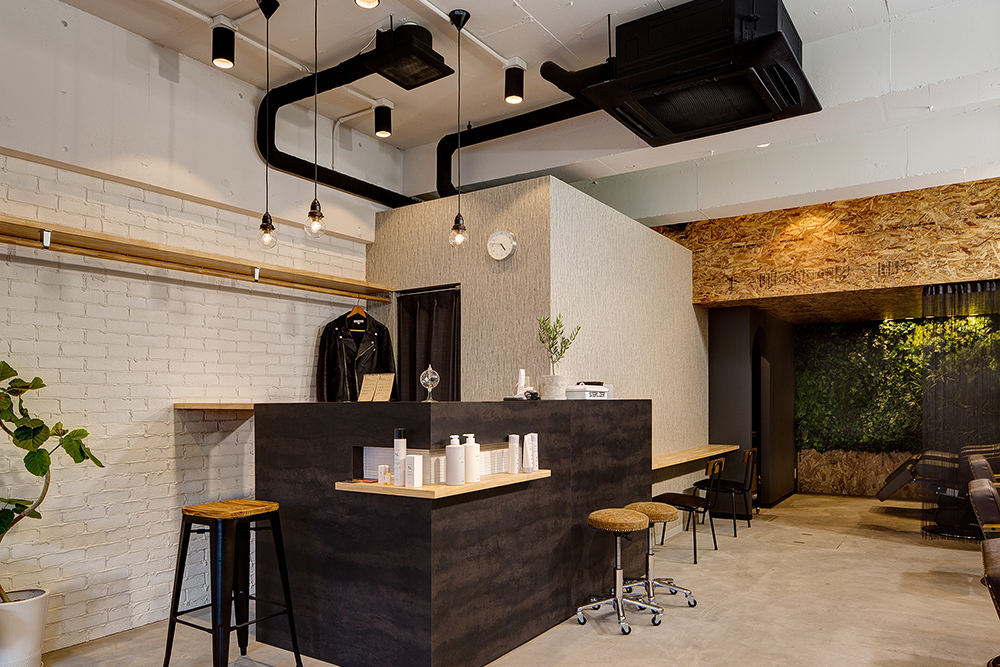 大阪府　美容院　新装工事