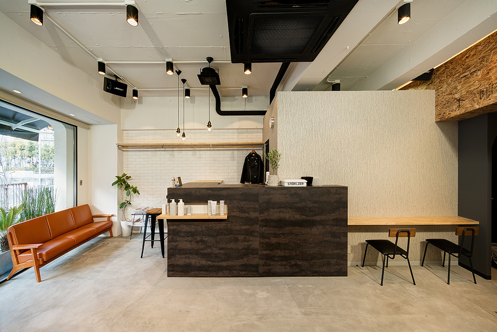 大阪府　美容院　新装工事