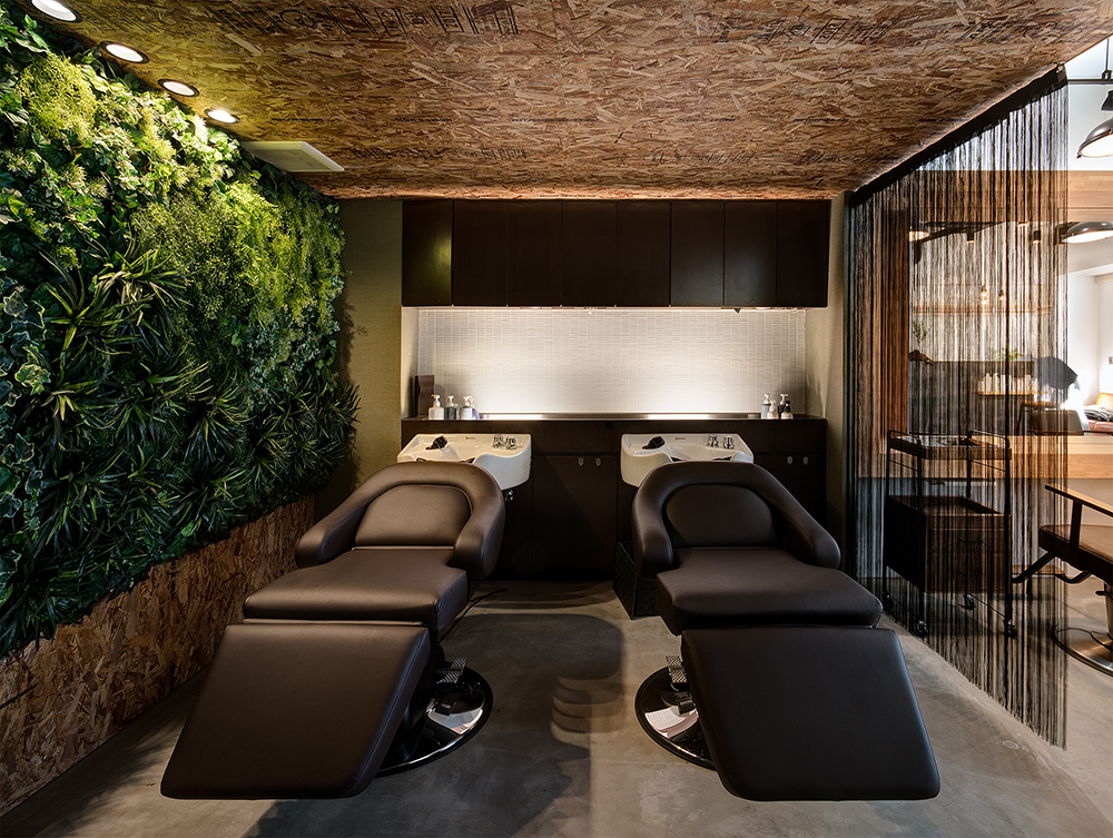 大阪府　美容院　新装工事