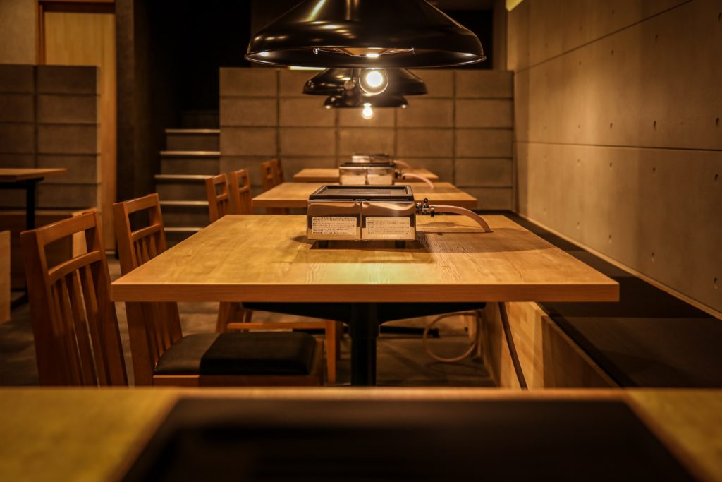 大阪府　焼肉店　新装工事