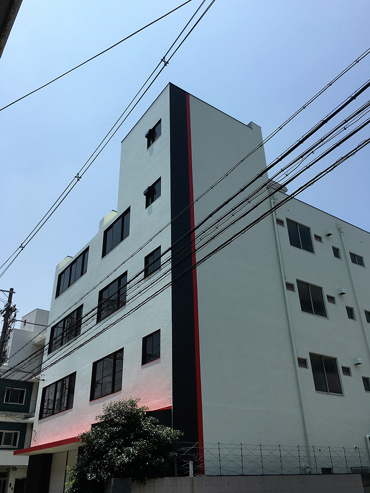 大阪府　専門学校　外壁改修工事